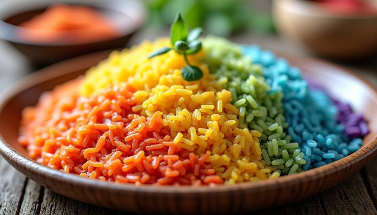 Pride Rice : la recette éclatante du riz arc-en-ciel aux teintes 100% naturelles Pride Rice : la recette éclatante du riz arc-en-ciel aux teintes 100% naturelles