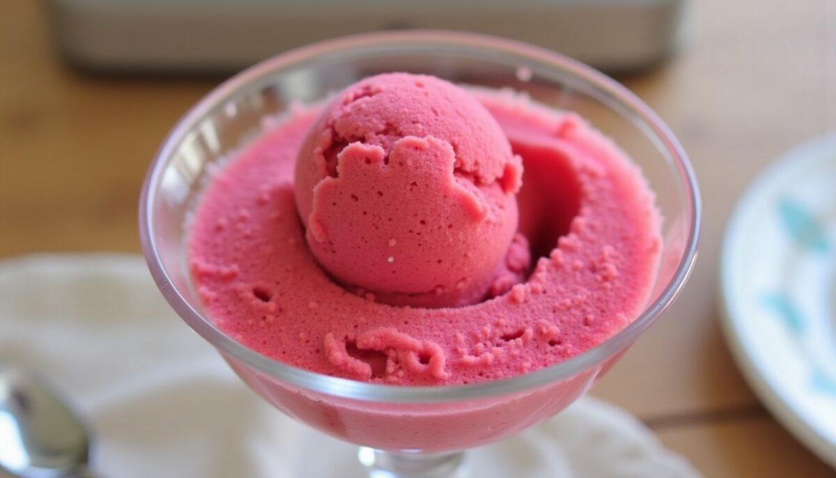 Sorbet onctueux à la framboise avec Thermomix : la recette simple à maîtriser Sorbet onctueux à la framboise avec Thermomix : la recette simple à maîtriser