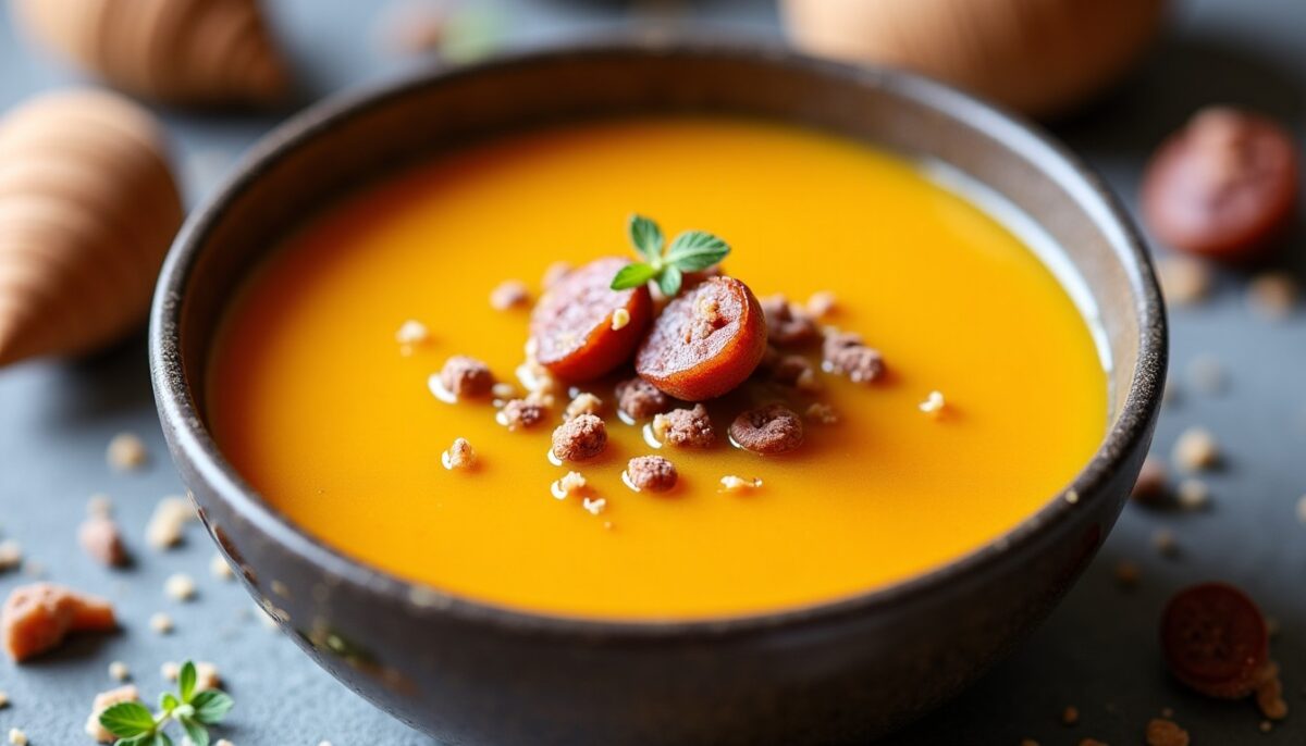 Délice onctueux de soupe carotte-coco : une recette simple et pleine de bienfaits