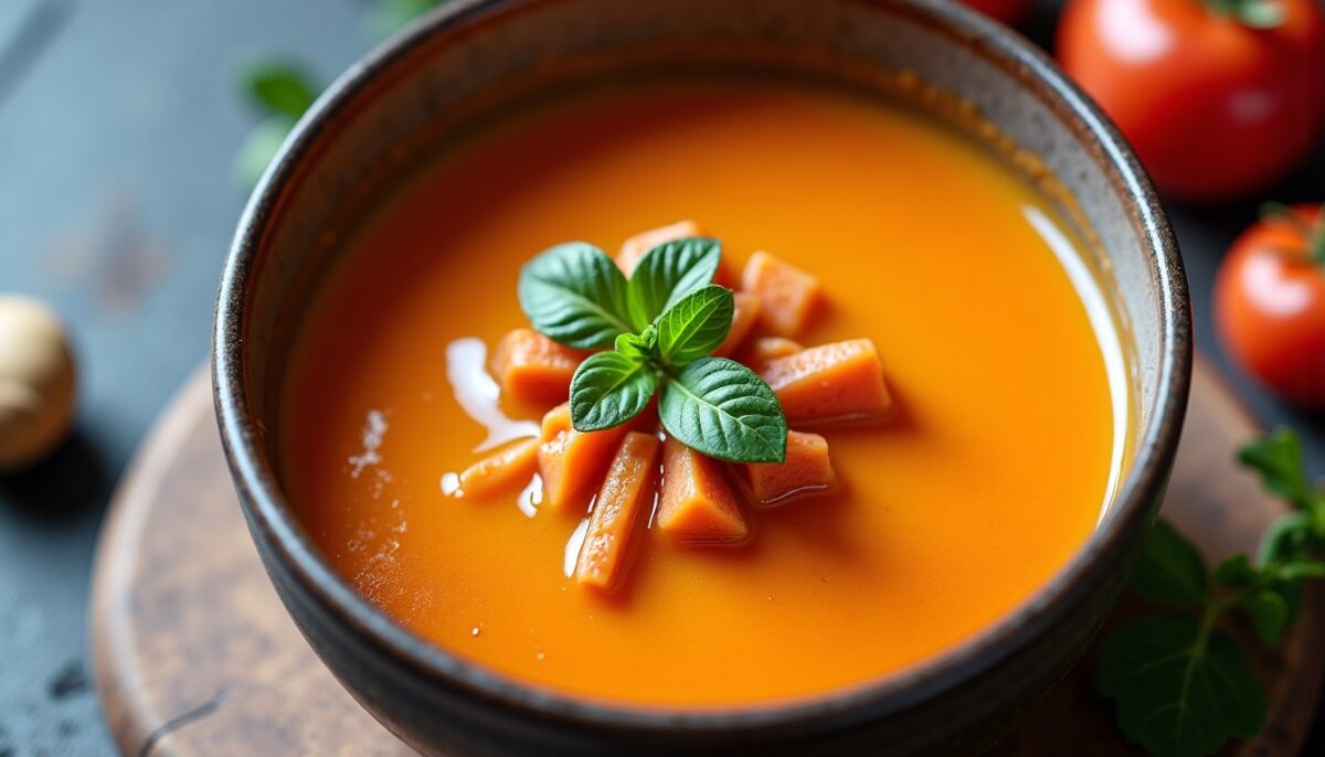 Soupe onctueuse potimarron et châtaignes : la recette simple et savoureuse